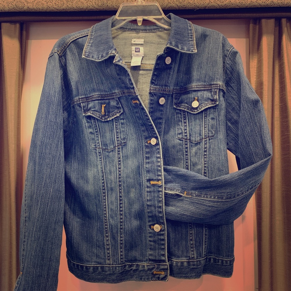 Gap Stretch Denim Jacket, Sz. XL